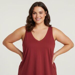 Rust Colored Marks and Spencer Tank Top